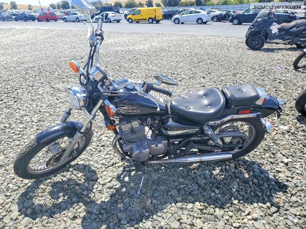 2015 Honda Cmx250 C VIN: JH2MC1314FK900374 Lot: 59156956