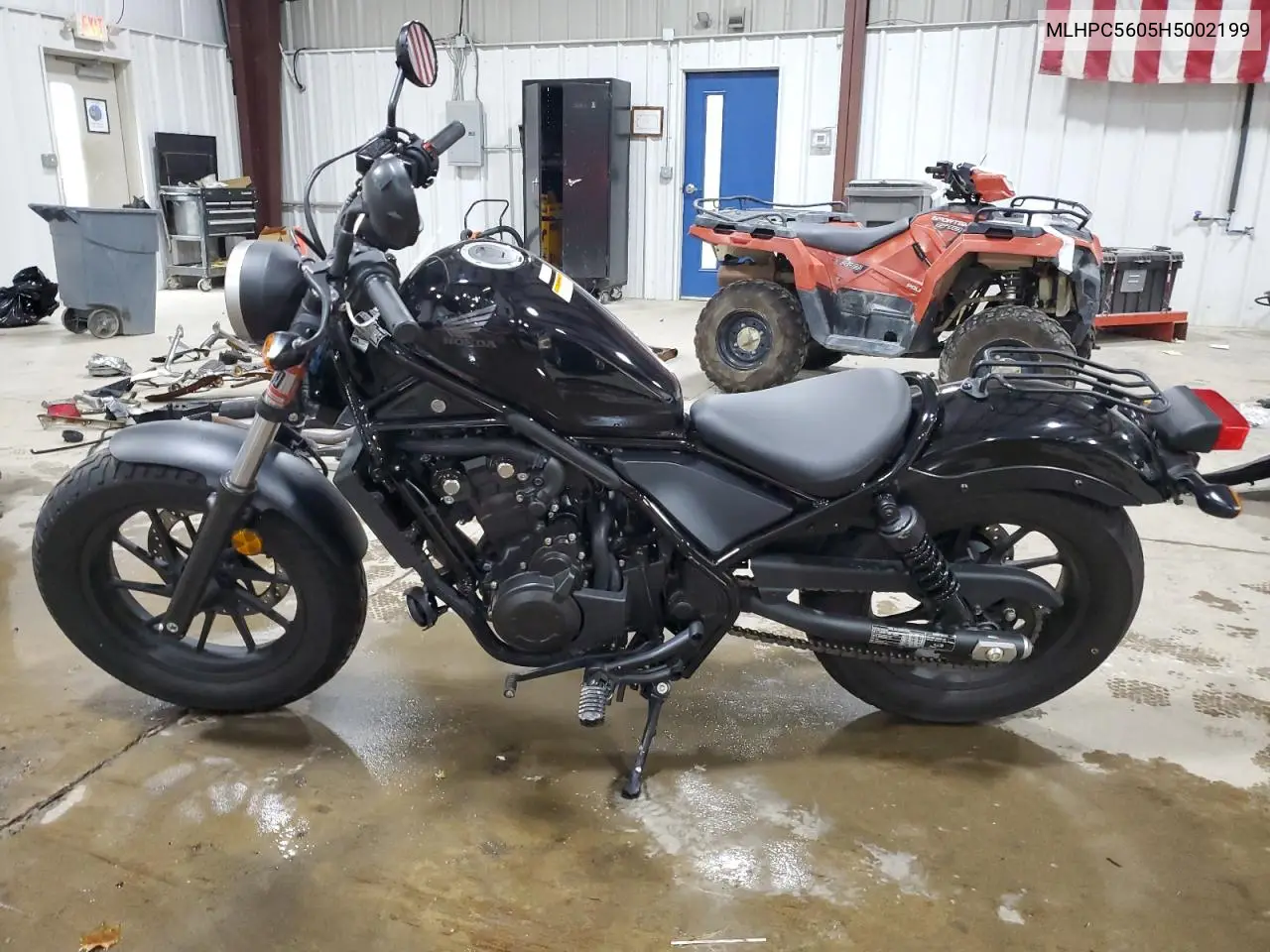 2017 Honda Cmx500 VIN: MLHPC5605H5002199 Lot: 89807225