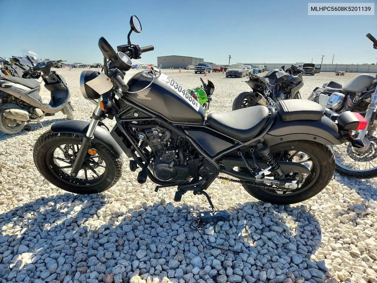 2019 Honda Cmx500 VIN: MLHPC5608K5201139 Lot: 60304686