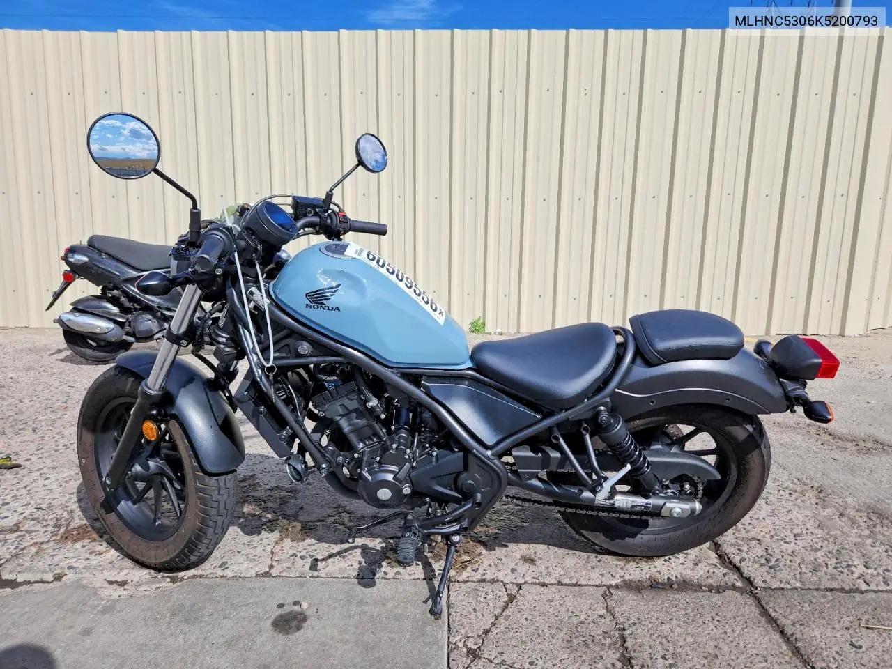2019 Honda Cmx300 VIN: MLHNC5306K5200793 Lot: 60509556