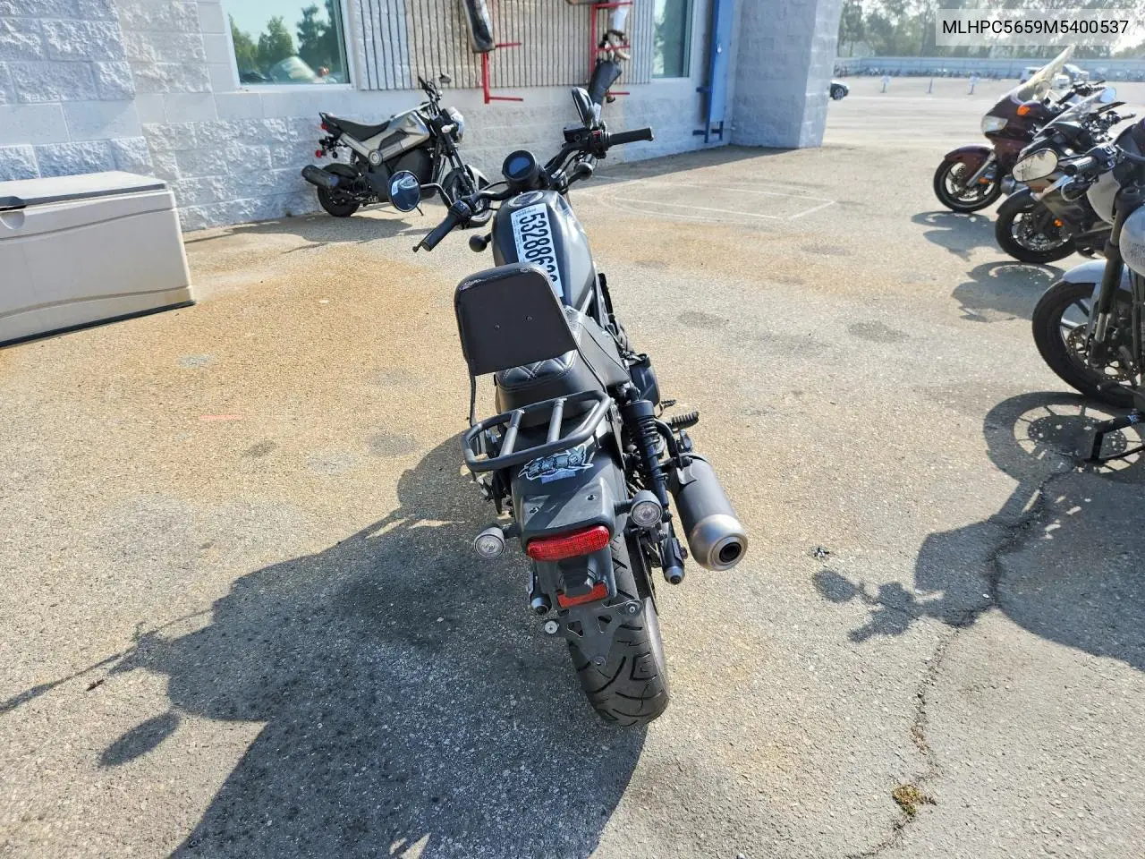 2021 Honda Cmx500 A VIN: MLHPC5659M5400537 Lot: 53288636