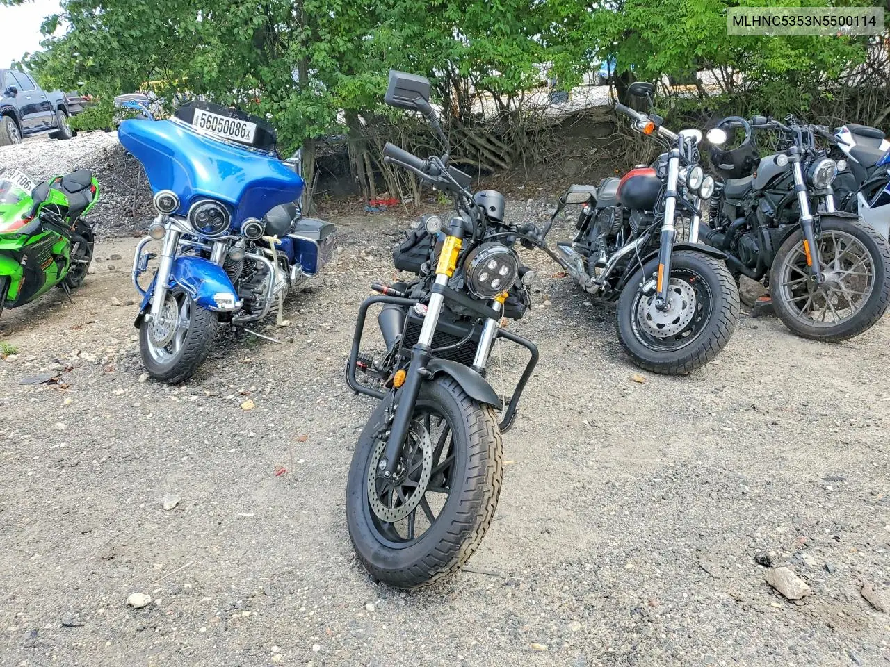2022 Honda Cmx300 A VIN: MLHNC5353N5500114 Lot: 58584866