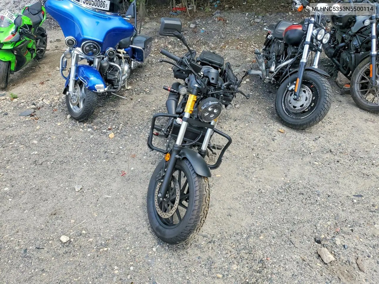 2022 Honda Cmx300 A VIN: MLHNC5353N5500114 Lot: 58584866