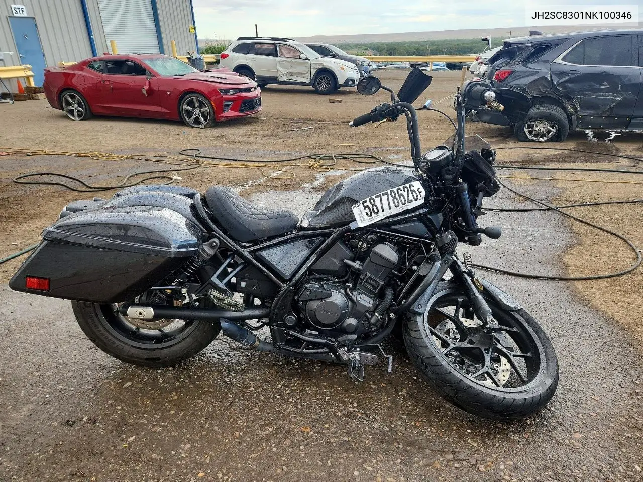 2022 Honda Cmx1100 A VIN: JH2SC8301NK100346 Lot: 58778626
