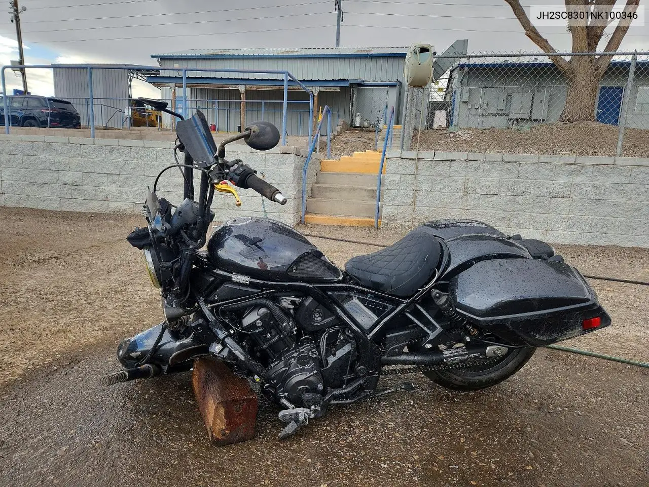 2022 Honda Cmx1100 A VIN: JH2SC8301NK100346 Lot: 58778626