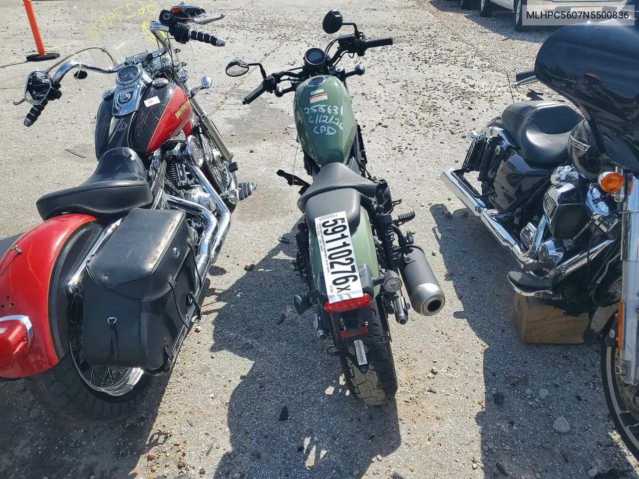 2022 Honda Cmx500 VIN: MLHPC5607N5500836 Lot: 59110276