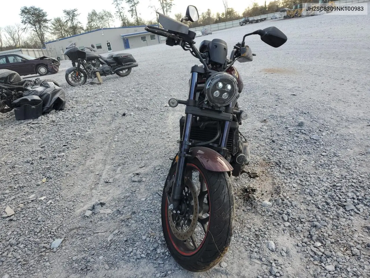 2022 Honda Cmx1100 A VIN: JH2SC8309NK100983 Lot: 78582365