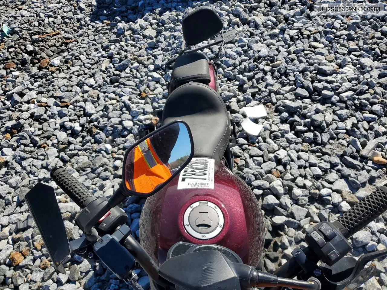 2022 Honda Cmx1100 A VIN: JH2SC8309NK100983 Lot: 78582365