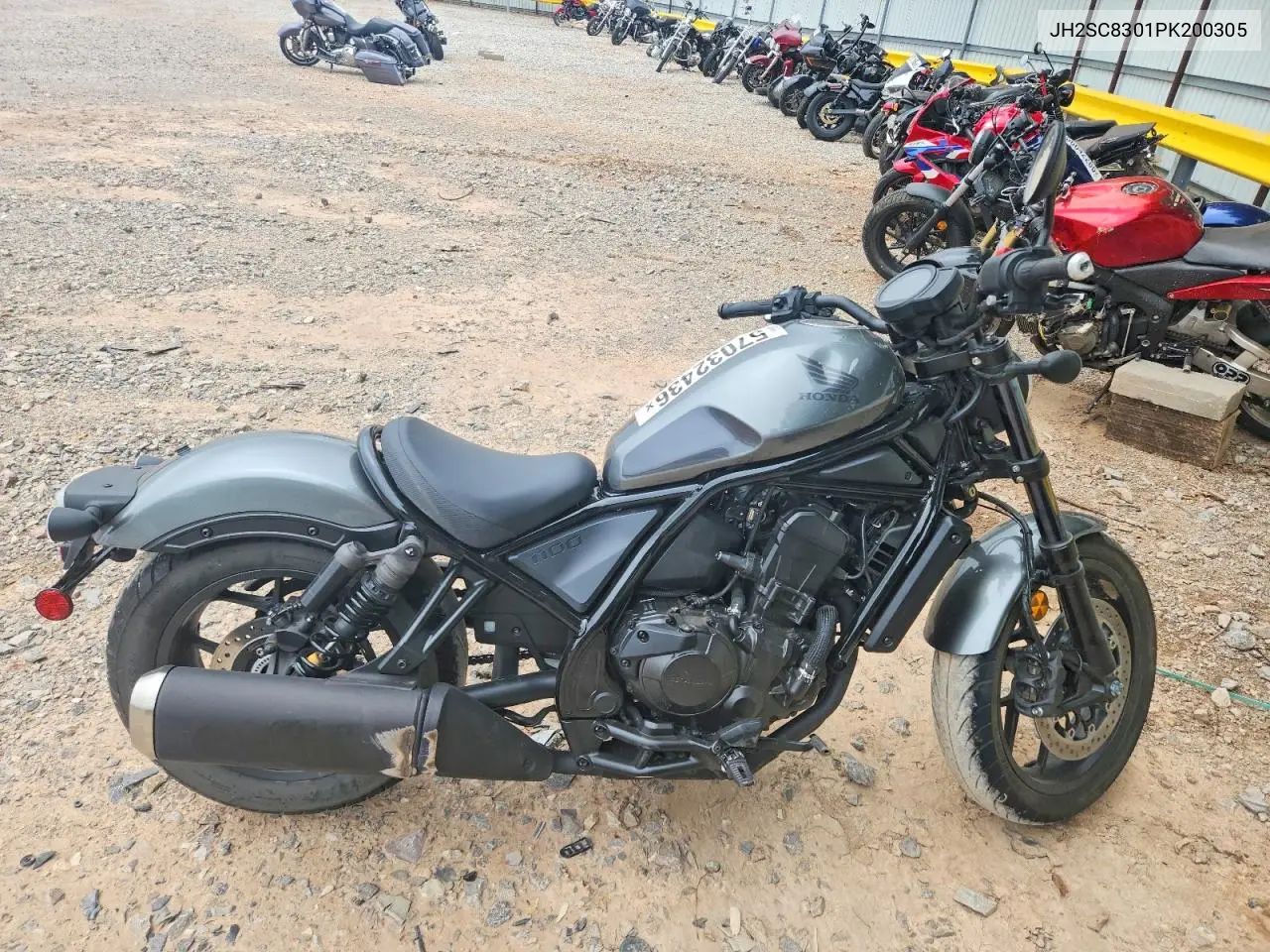 2023 Honda Cmx1100 A VIN: JH2SC8301PK200305 Lot: 57032436