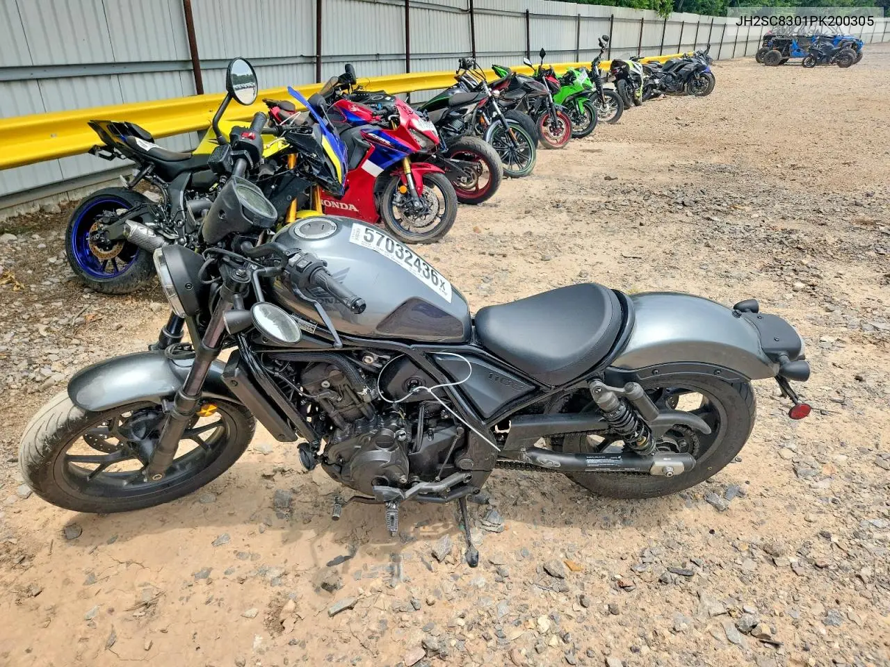 2023 Honda Cmx1100 A VIN: JH2SC8301PK200305 Lot: 57032436