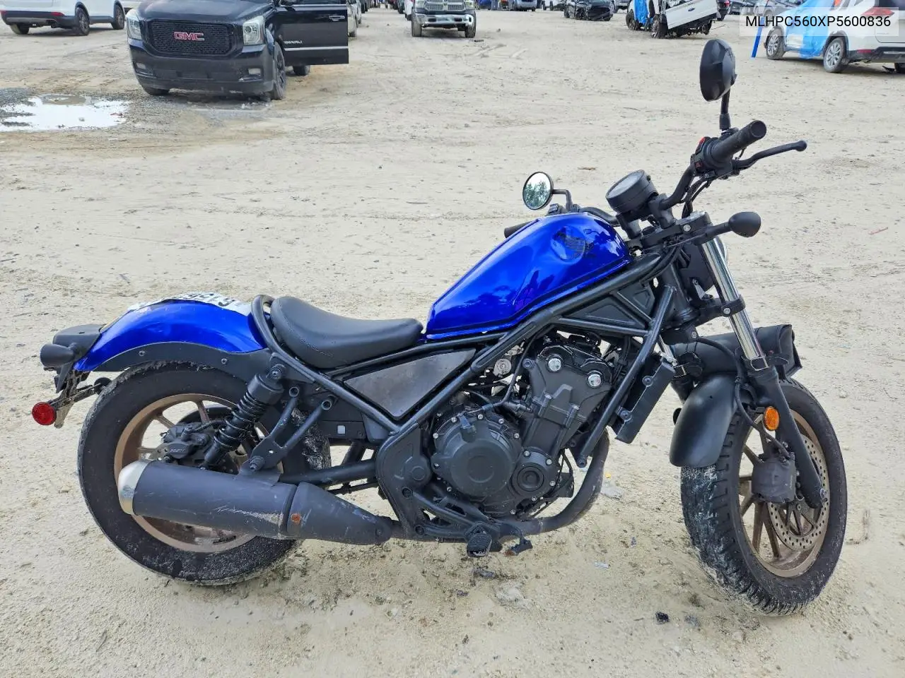2023 Honda Cmx500 VIN: MLHPC560XP5600836 Lot: 61562916