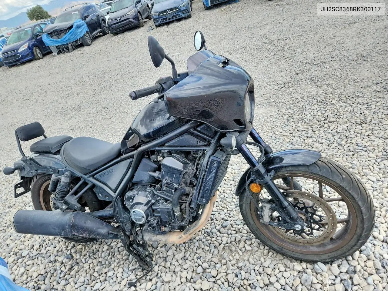 2024 Honda Cmx1100 T VIN: JH2SC8368RK300117 Lot: 59655846