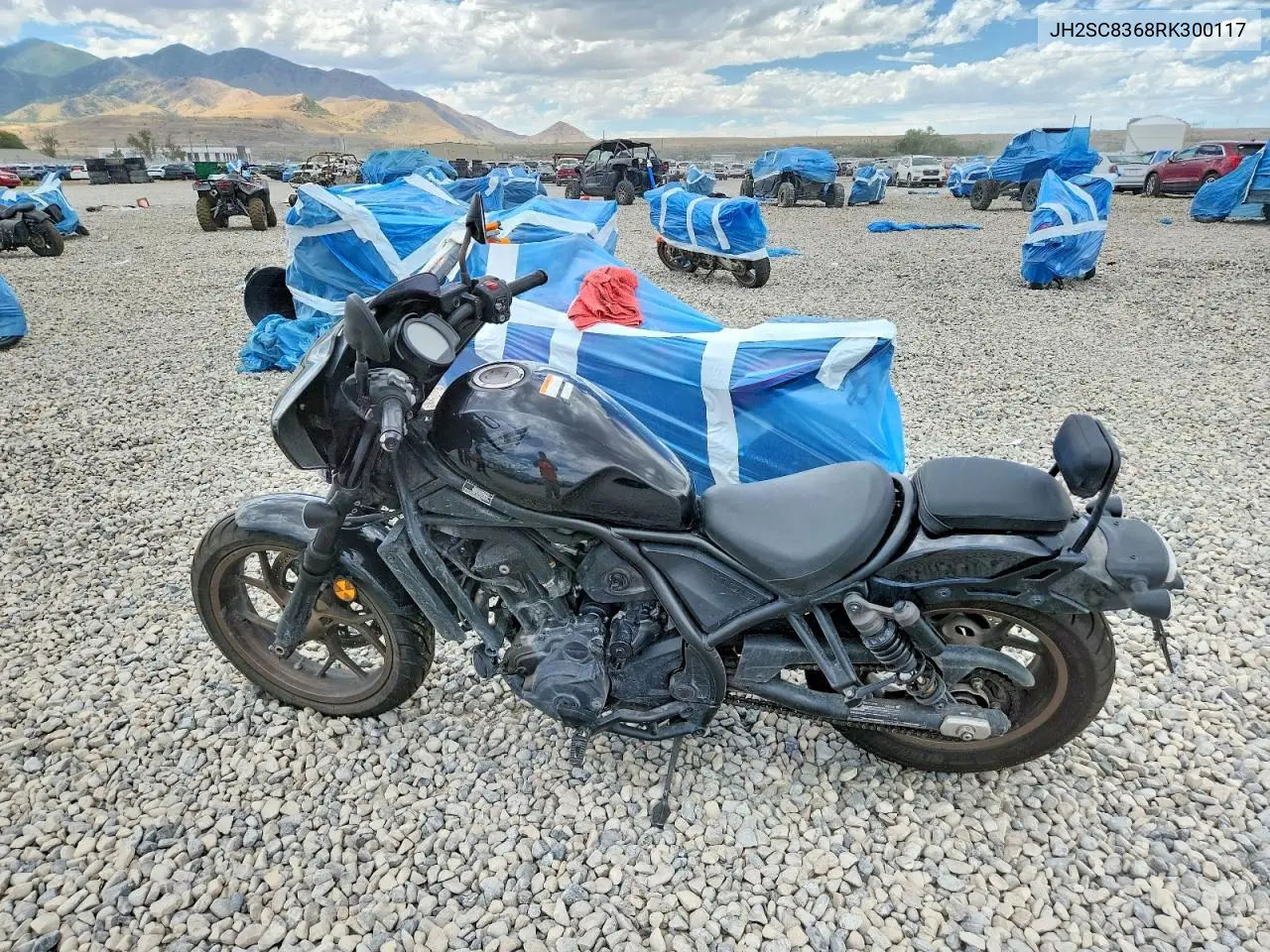 2024 Honda Cmx1100 T VIN: JH2SC8368RK300117 Lot: 59655846