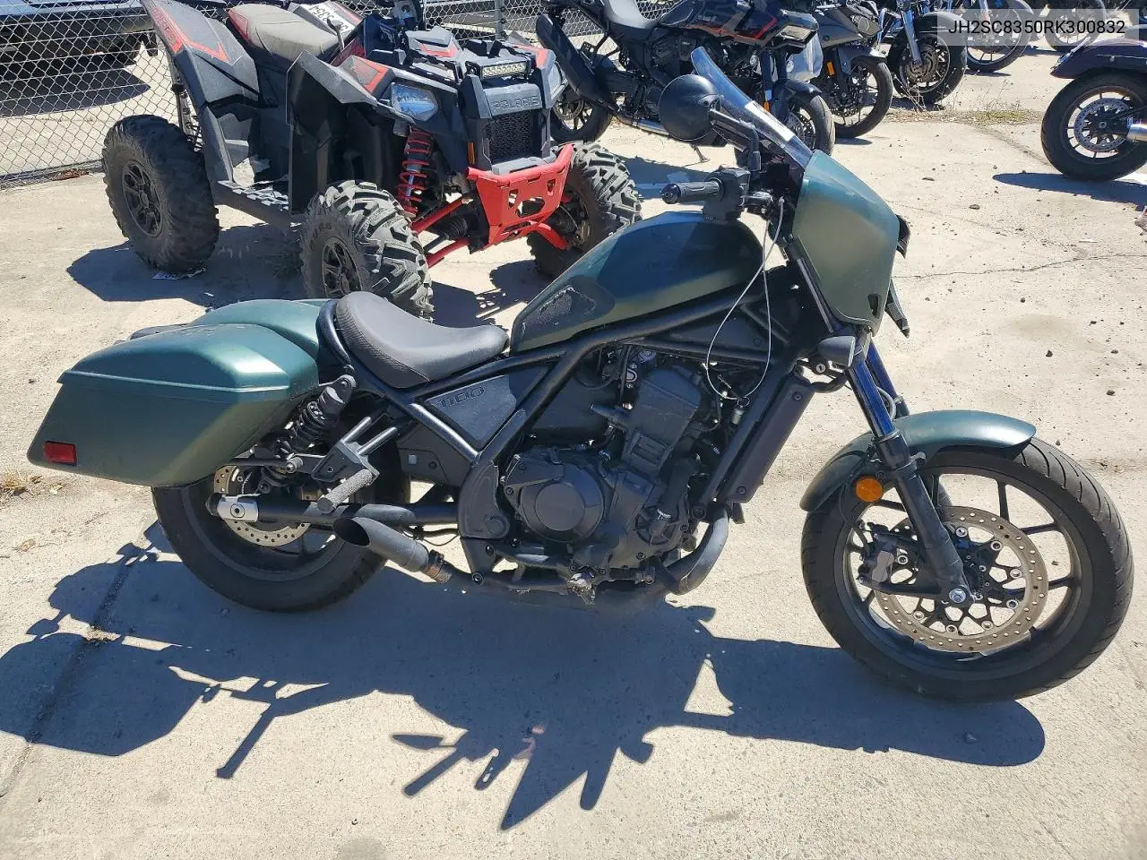 2024 Honda Cmx1100 T VIN: JH2SC8350RK300832 Lot: 60798606