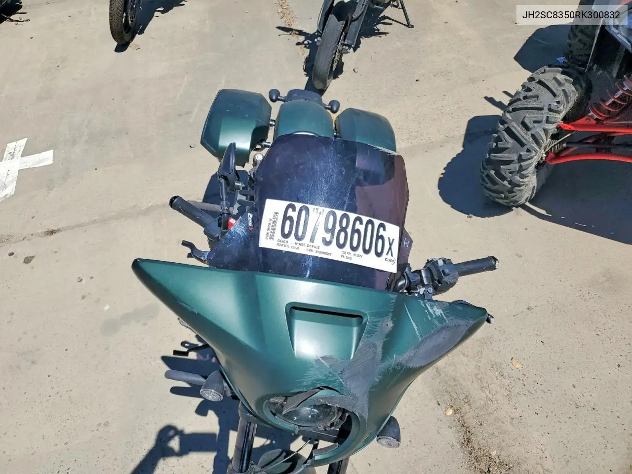 2024 Honda Cmx1100 T VIN: JH2SC8350RK300832 Lot: 60798606