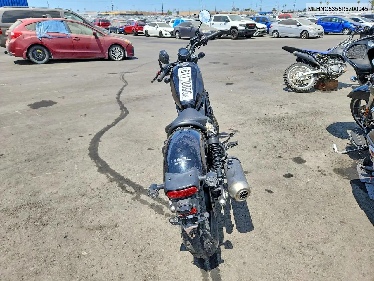 2024 Honda Cmx300 A VIN: MLHNC5355R5700045 Lot: 61170896