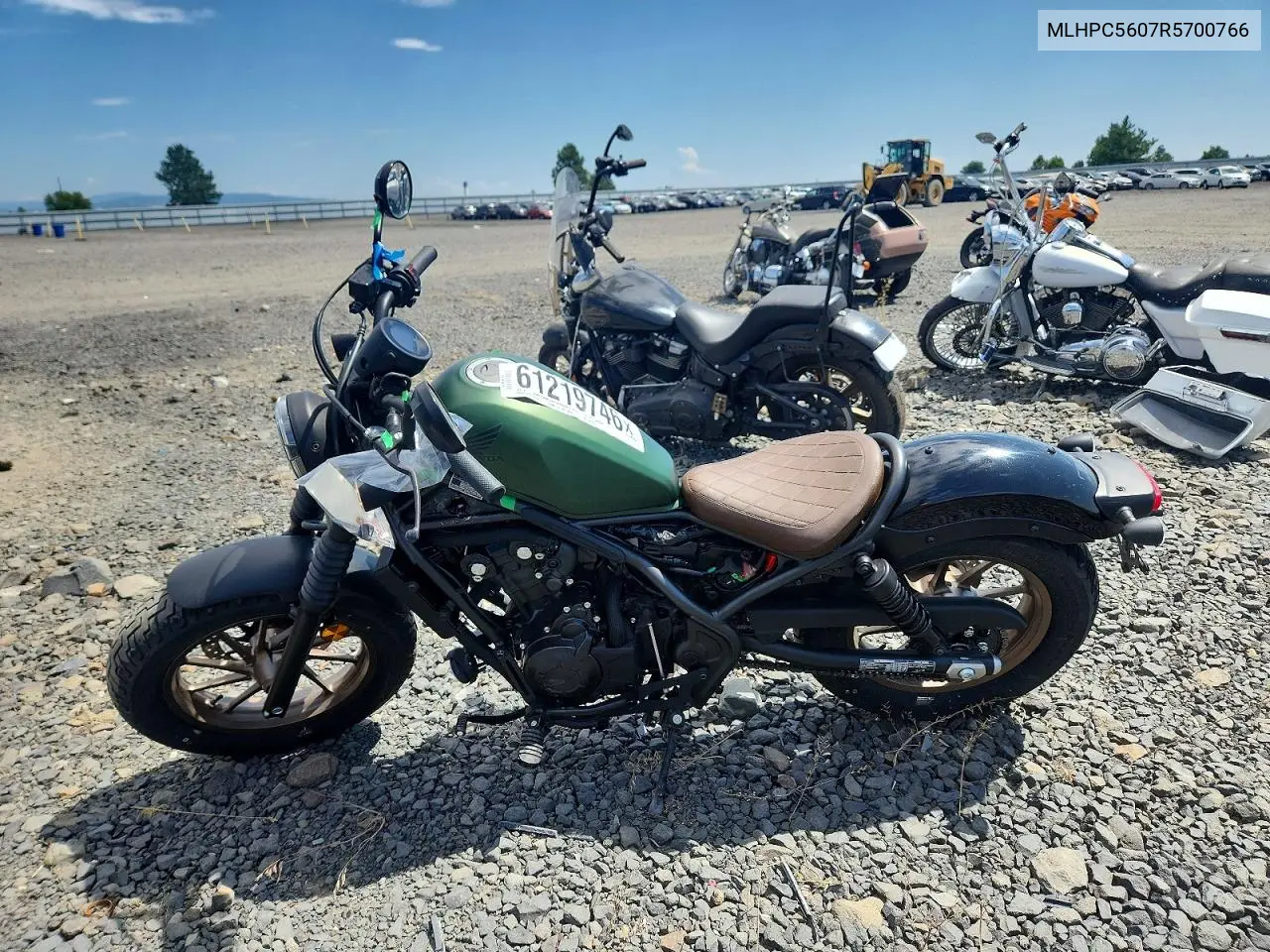 2024 Honda Cmx500 VIN: MLHPC5607R5700766 Lot: 61219746