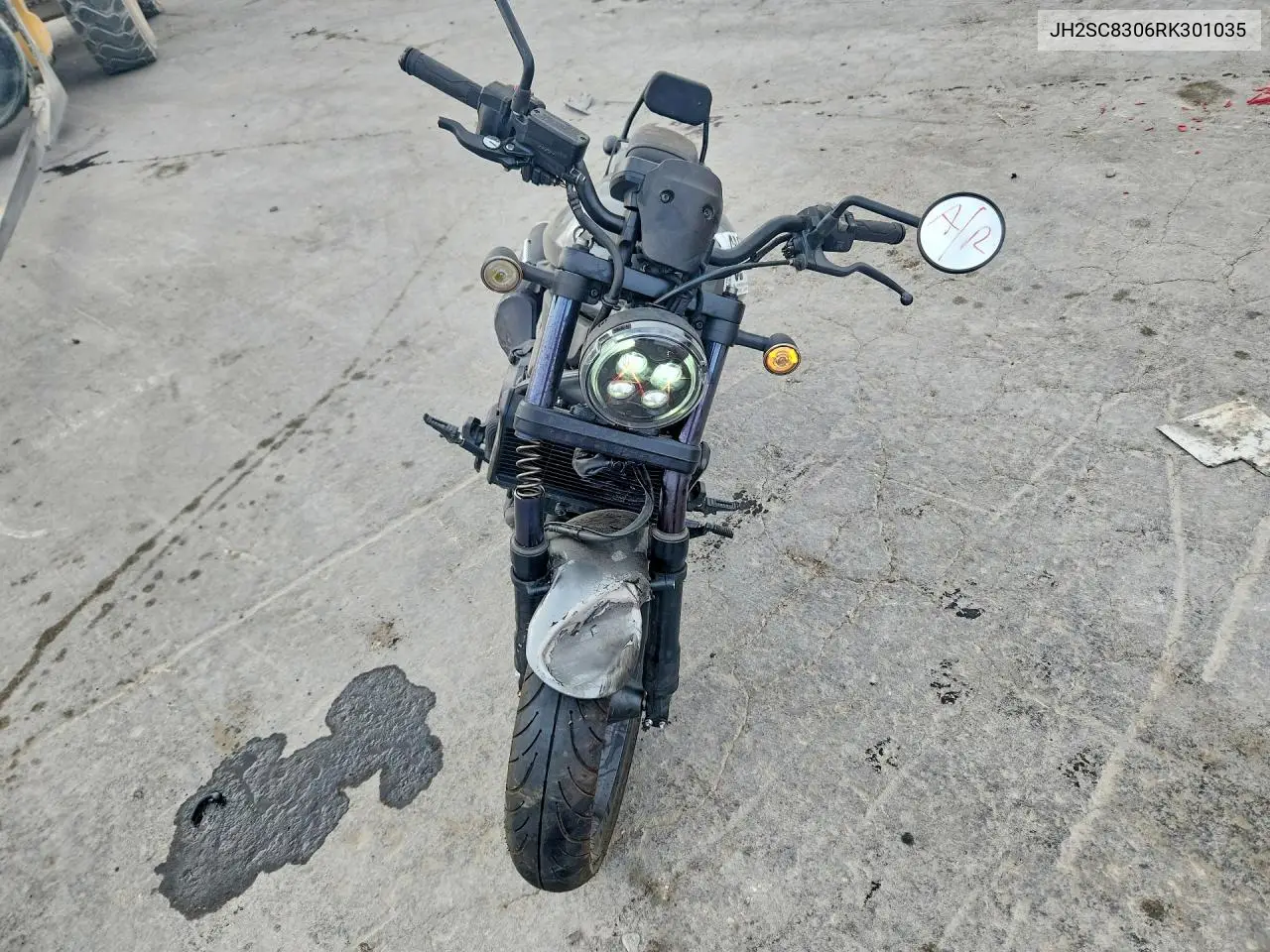 2024 Honda Cmx1100 A VIN: JH2SC8306RK301035 Lot: 62144406
