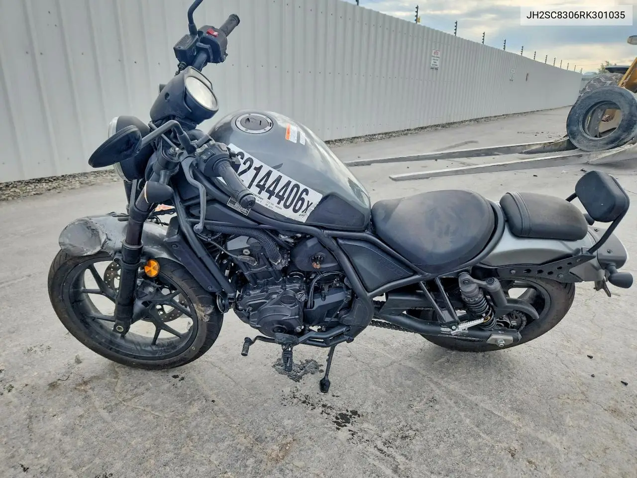2024 Honda Cmx1100 A VIN: JH2SC8306RK301035 Lot: 62144406