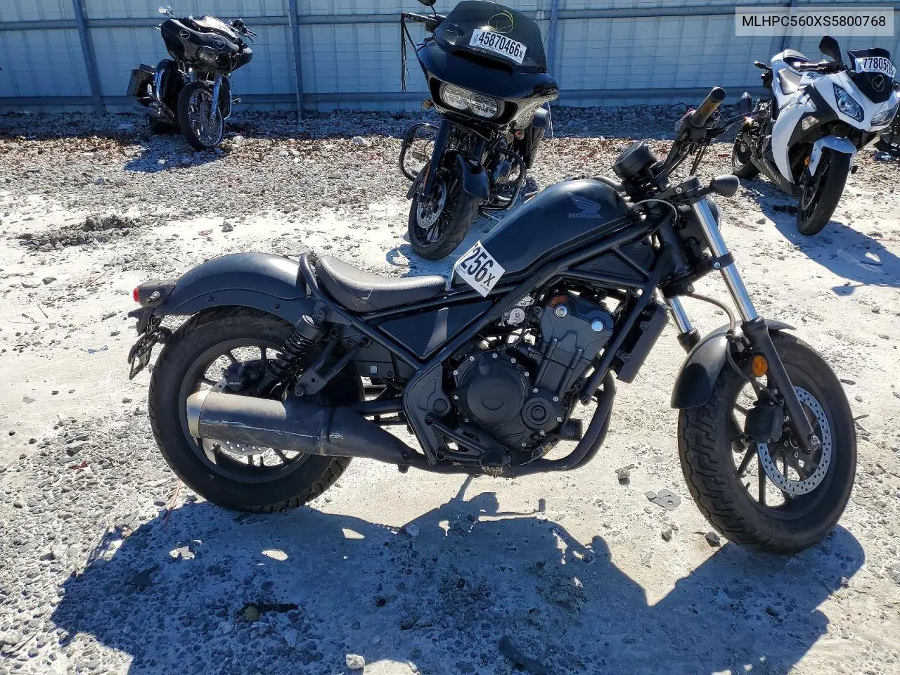 2025 Honda Cmx500 VIN: MLHPC560XS5800768 Lot: 45817256
