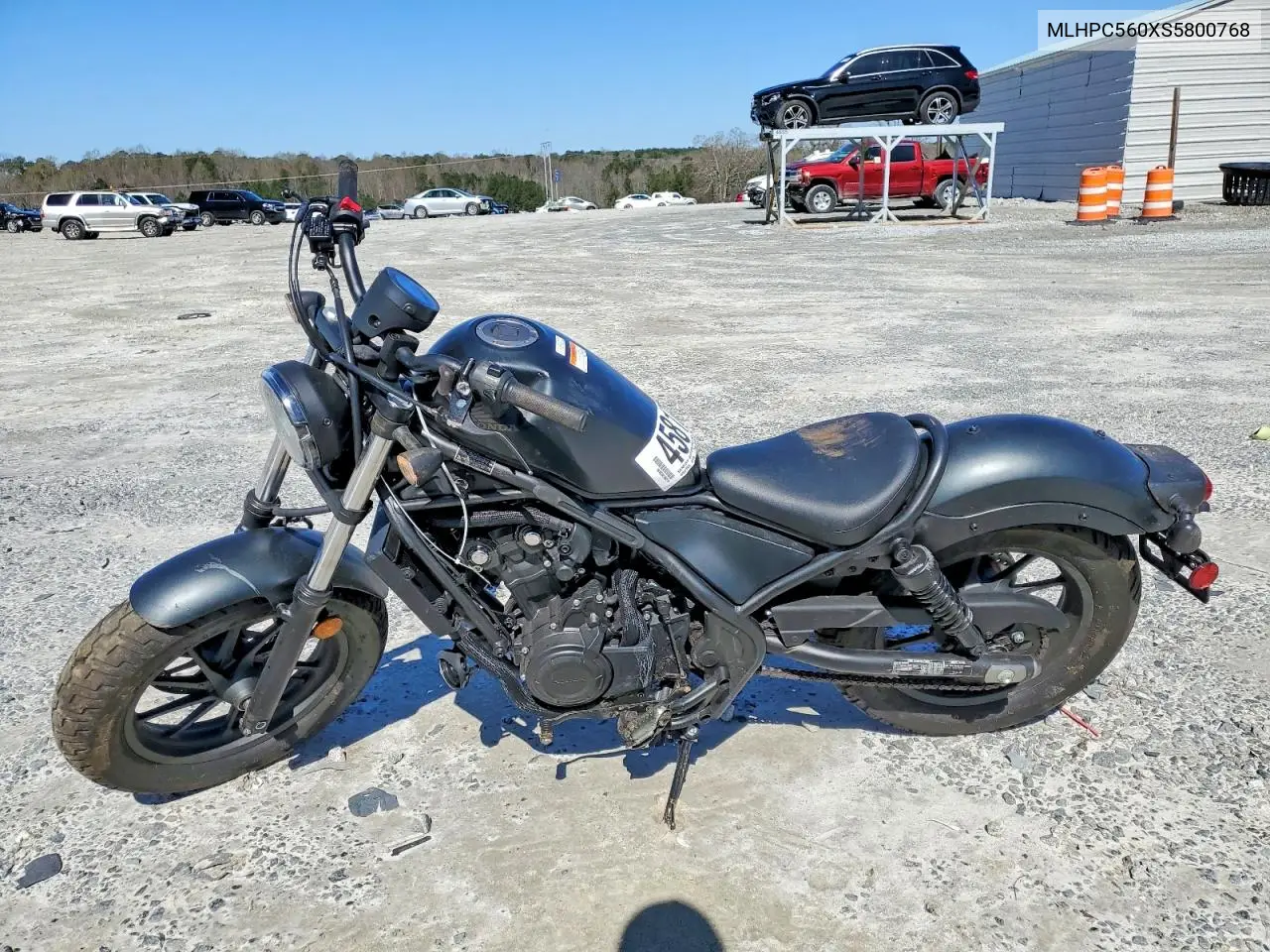 2025 Honda Cmx500 VIN: MLHPC560XS5800768 Lot: 45817256