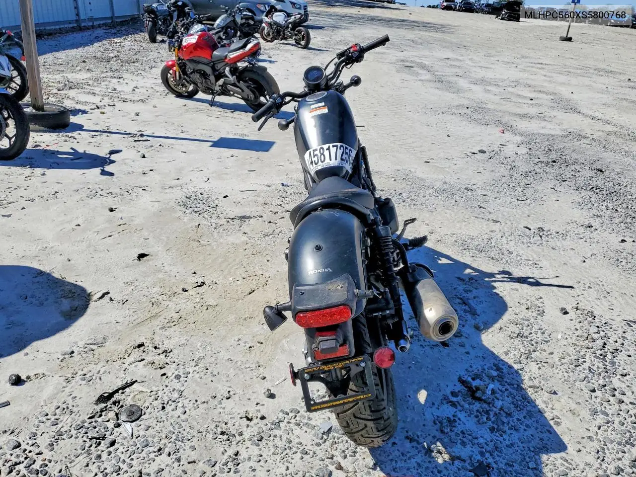 2025 Honda Cmx500 VIN: MLHPC560XS5800768 Lot: 45817256