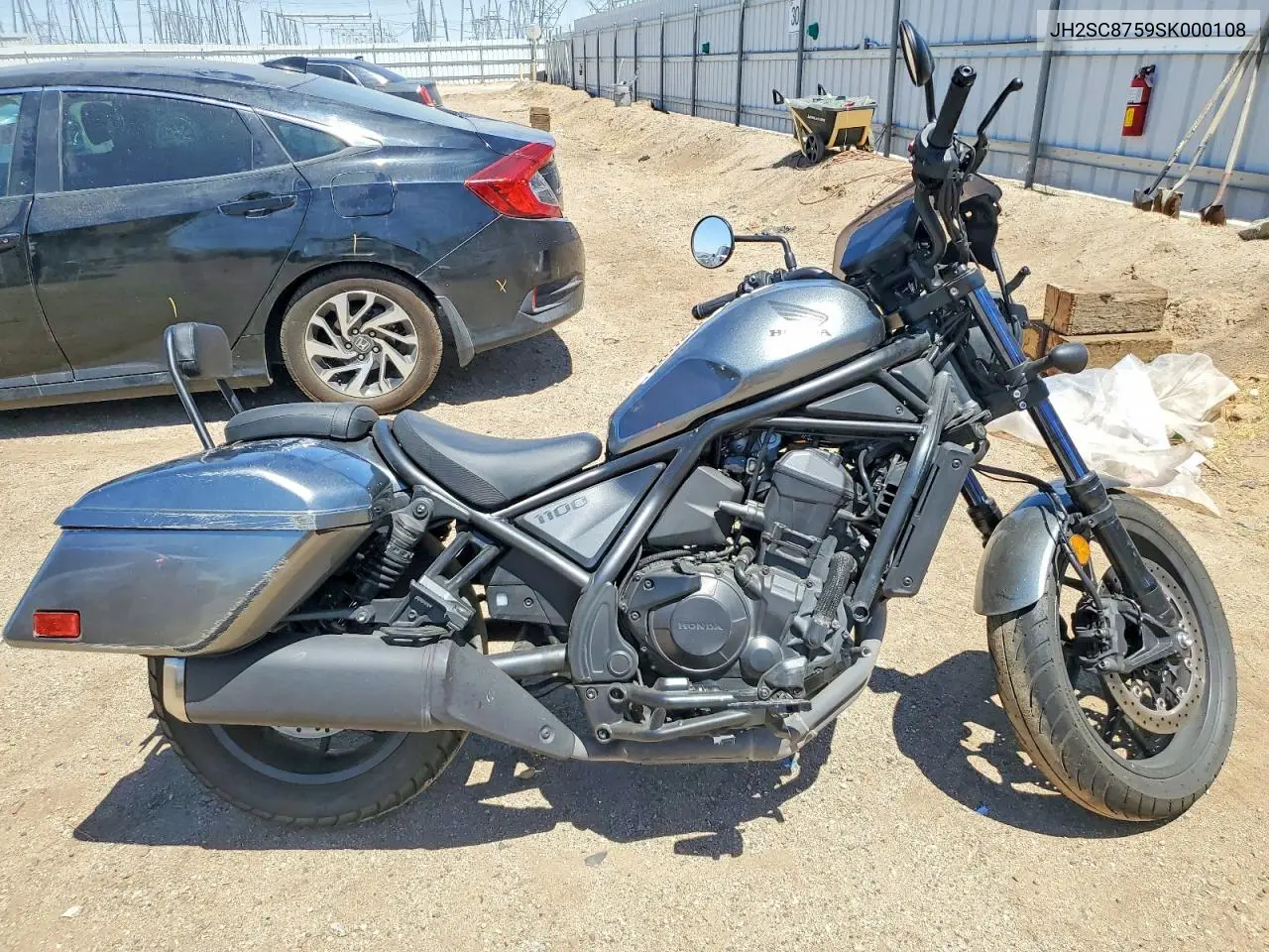 2025 Honda Cmx1100 A2 VIN: JH2SC8759SK000108 Lot: 52069816