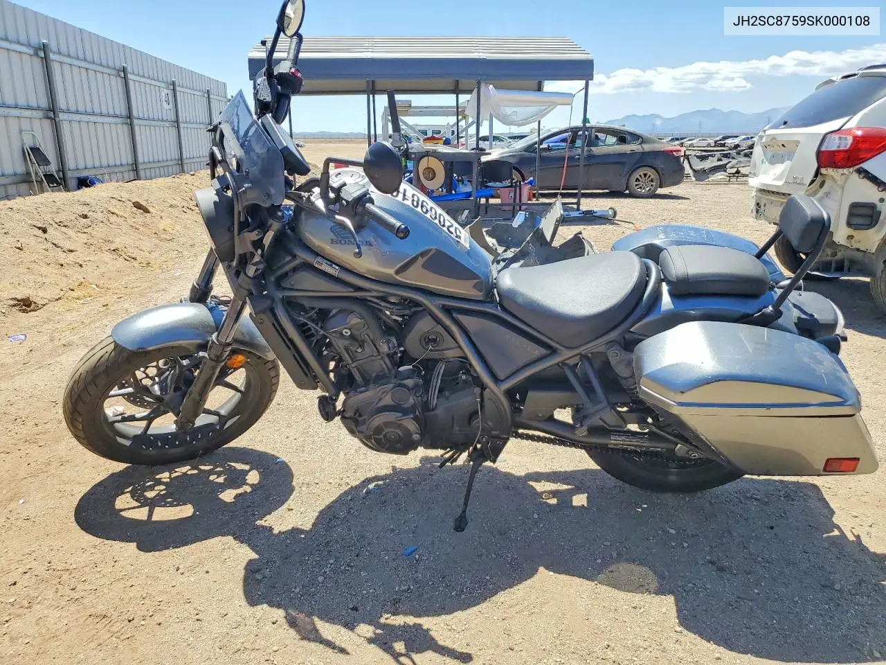 2025 Honda Cmx1100 A2 VIN: JH2SC8759SK000108 Lot: 52069816