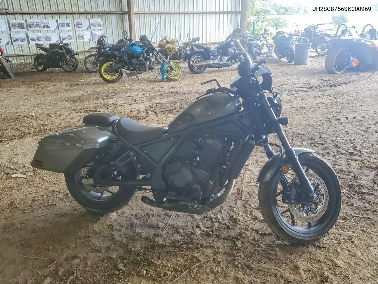 2025 Honda Cmx1100 A2 VIN: JH2SC8756SK000969 Lot: 57957456