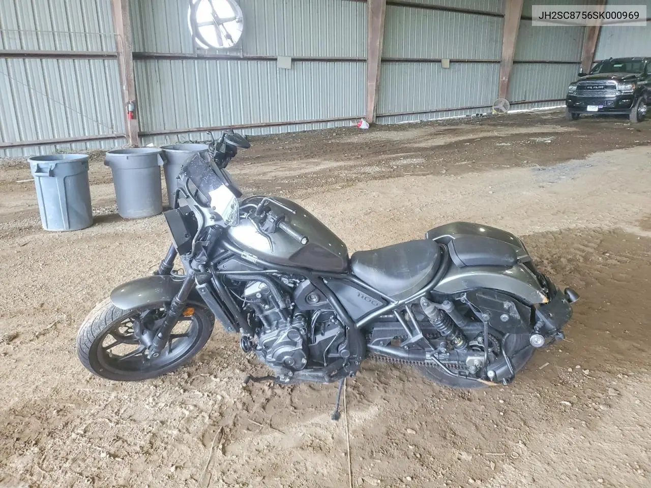 2025 Honda Cmx1100 A2 VIN: JH2SC8756SK000969 Lot: 57957456