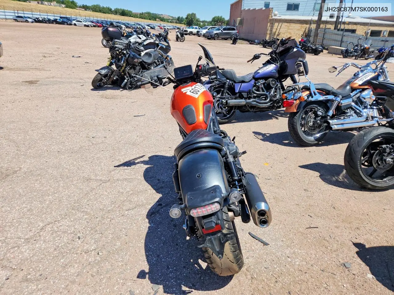 2025 Honda Cmx1100 D3 VIN: JH2SC87M7SK000163 Lot: 60179196