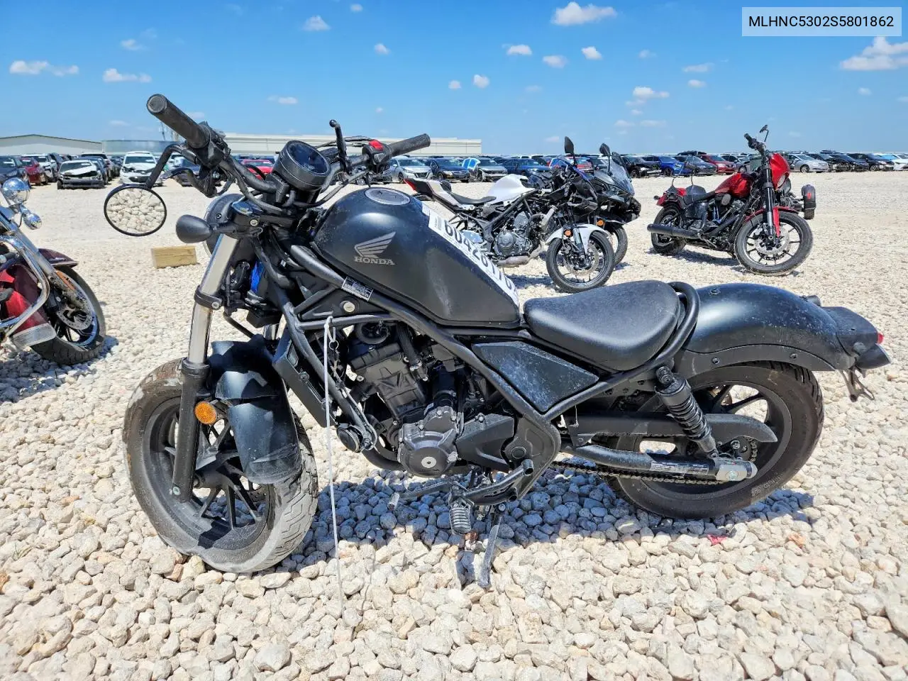 2025 Honda Cmx300 VIN: MLHNC5302S5801862 Lot: 60428176