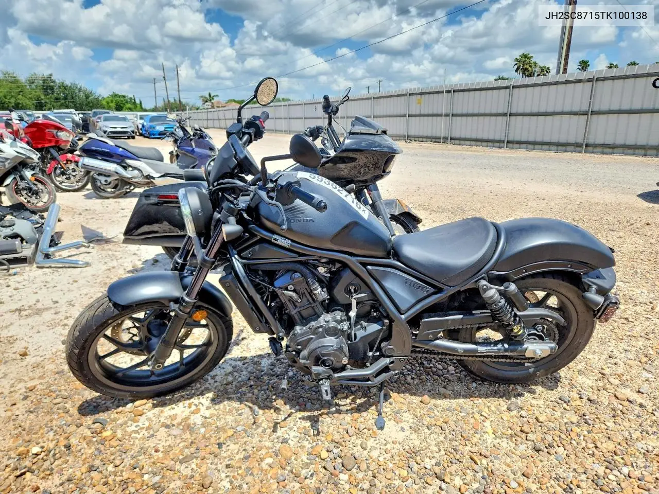 2026 Honda Cmx1100 A VIN: JH2SC8715TK100138 Lot: 59362716