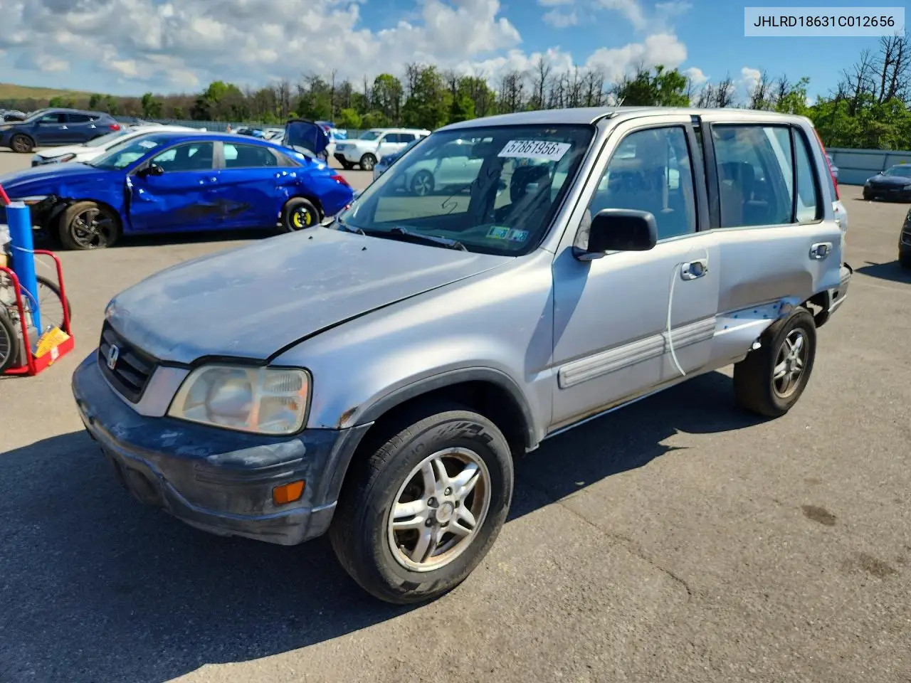 JHLRD18631C012656 2001 Honda Cr-V Ex
