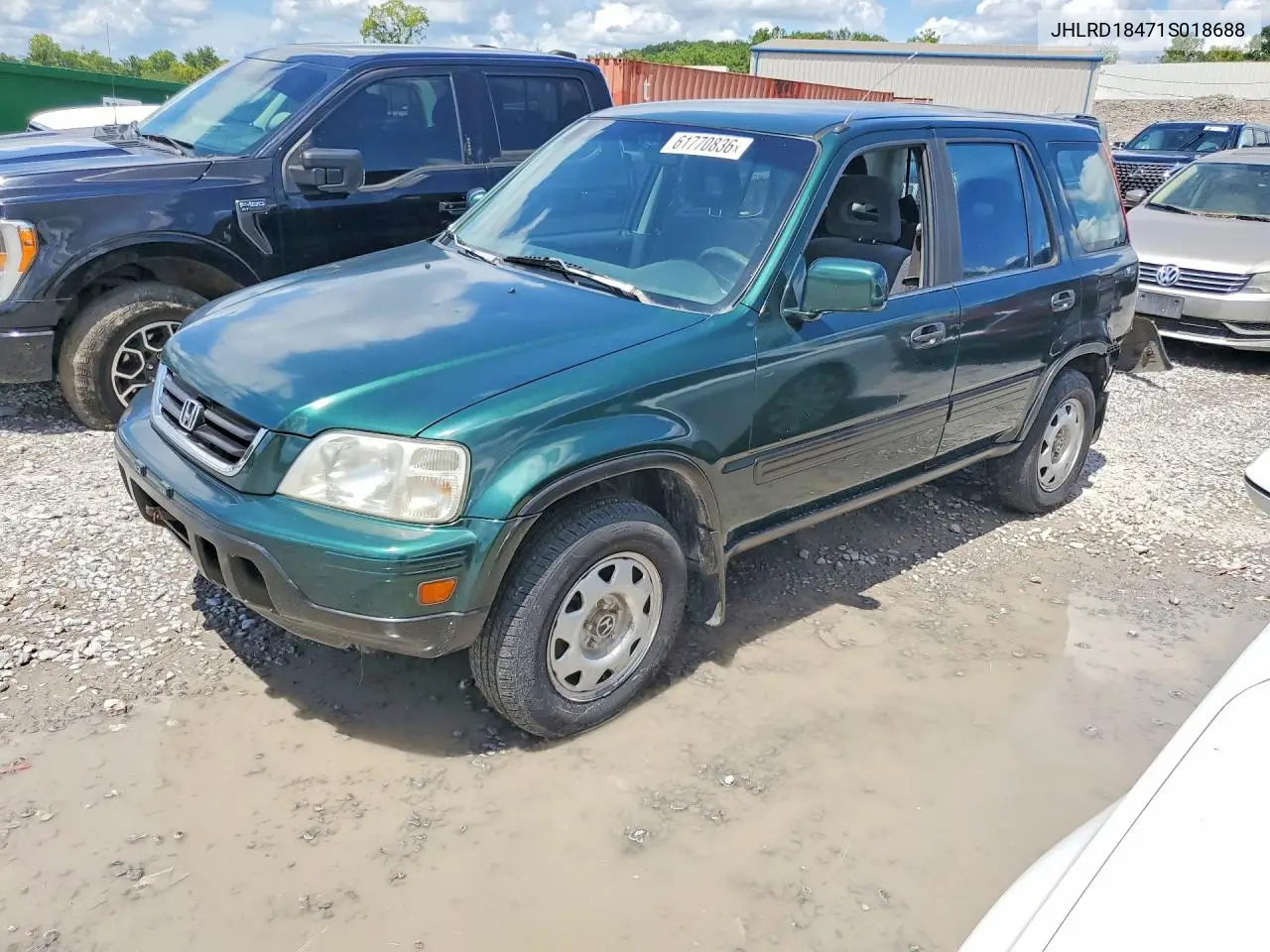 2001 Honda Cr-V Lx VIN: JHLRD18471S018688 Lot: 61770836