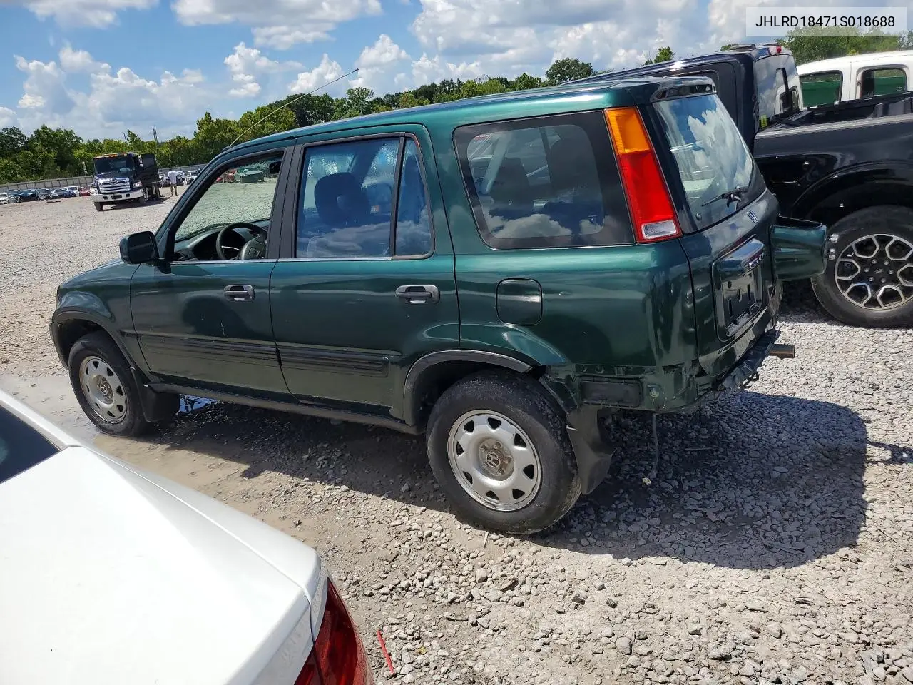 2001 Honda Cr-V Lx VIN: JHLRD18471S018688 Lot: 61770836
