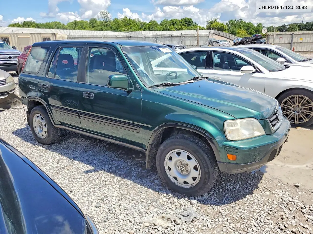 2001 Honda Cr-V Lx VIN: JHLRD18471S018688 Lot: 61770836
