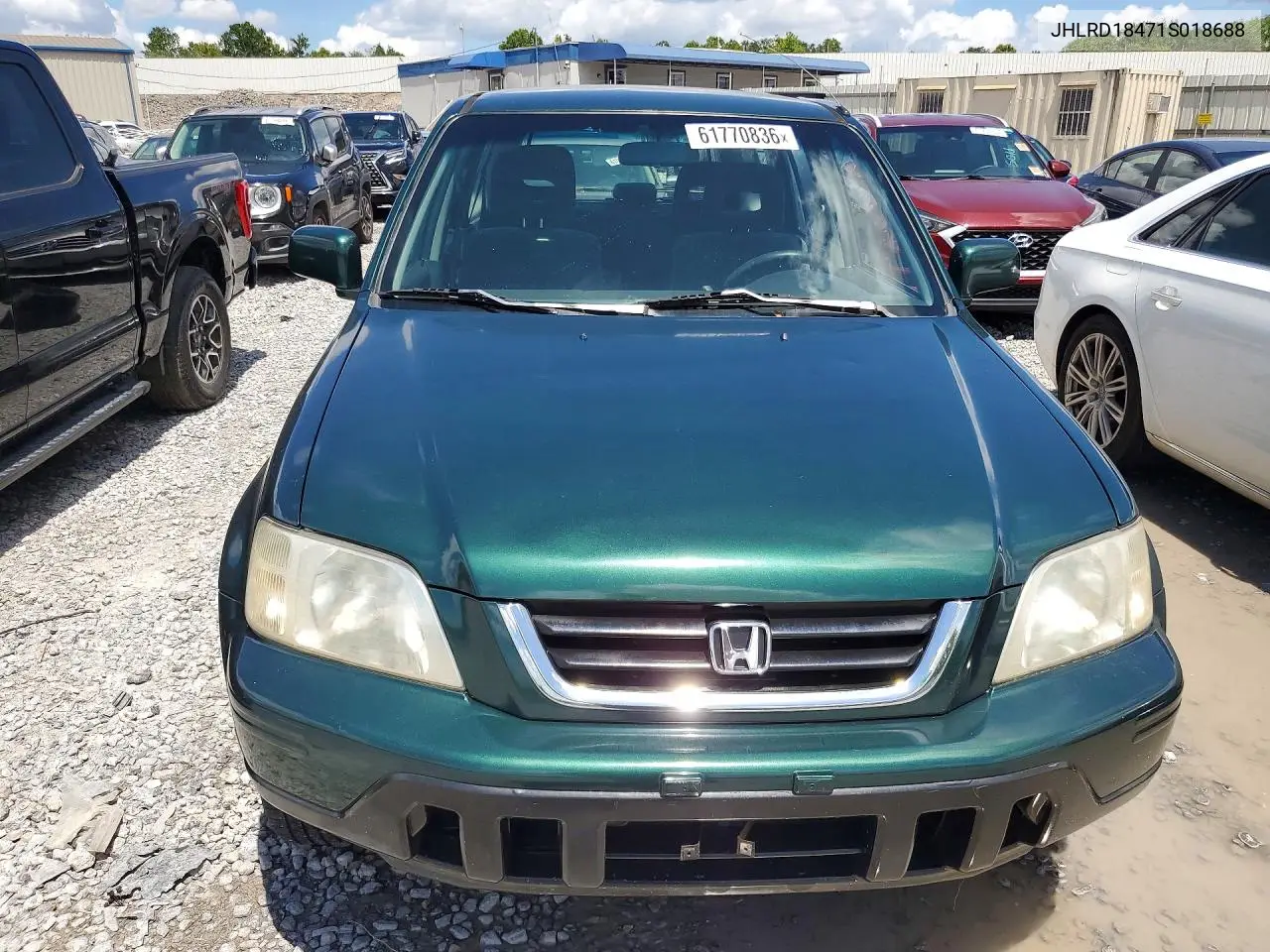 2001 Honda Cr-V Lx VIN: JHLRD18471S018688 Lot: 61770836