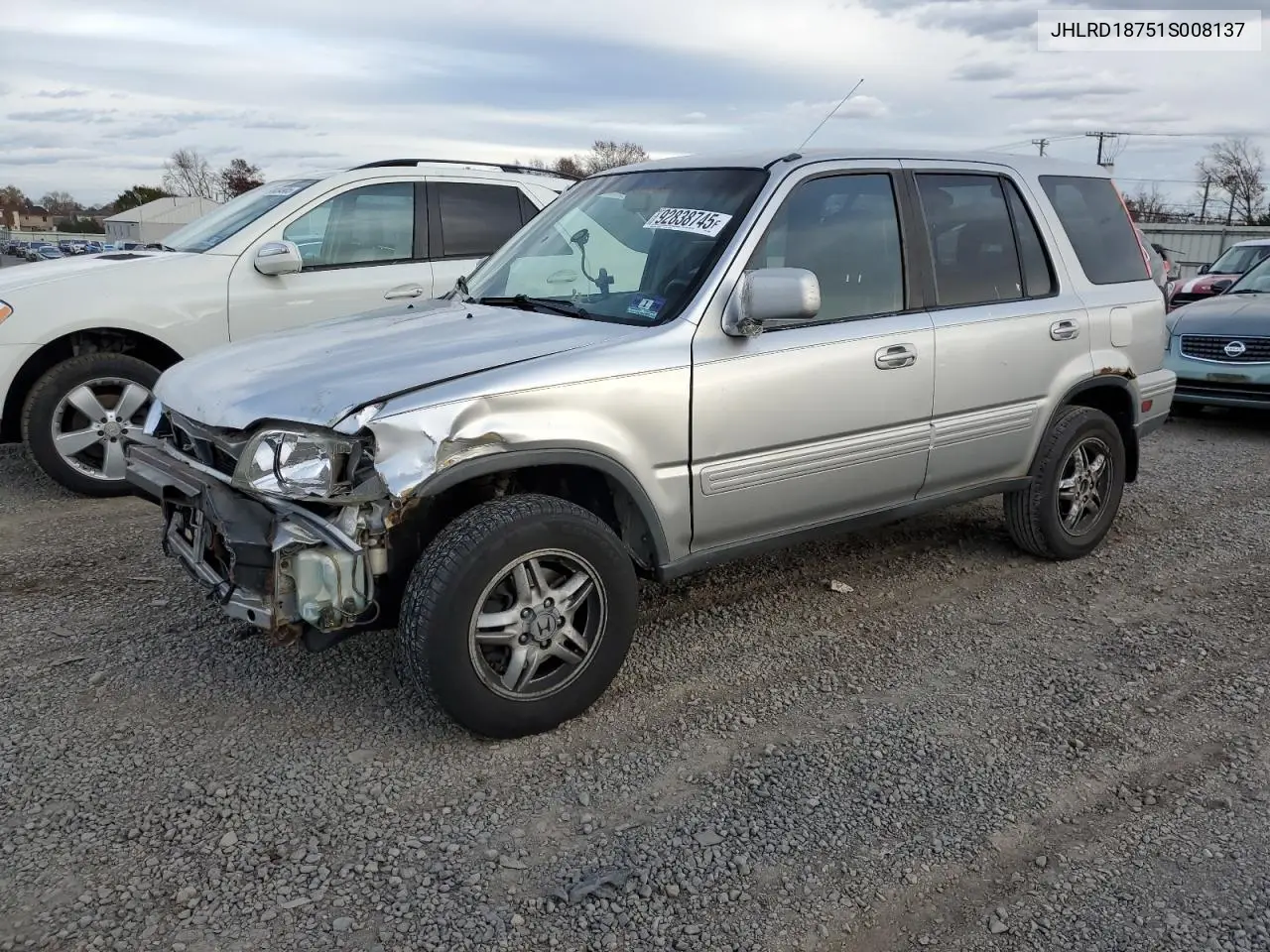 JHLRD18751S008137 2001 Honda Cr-V Se