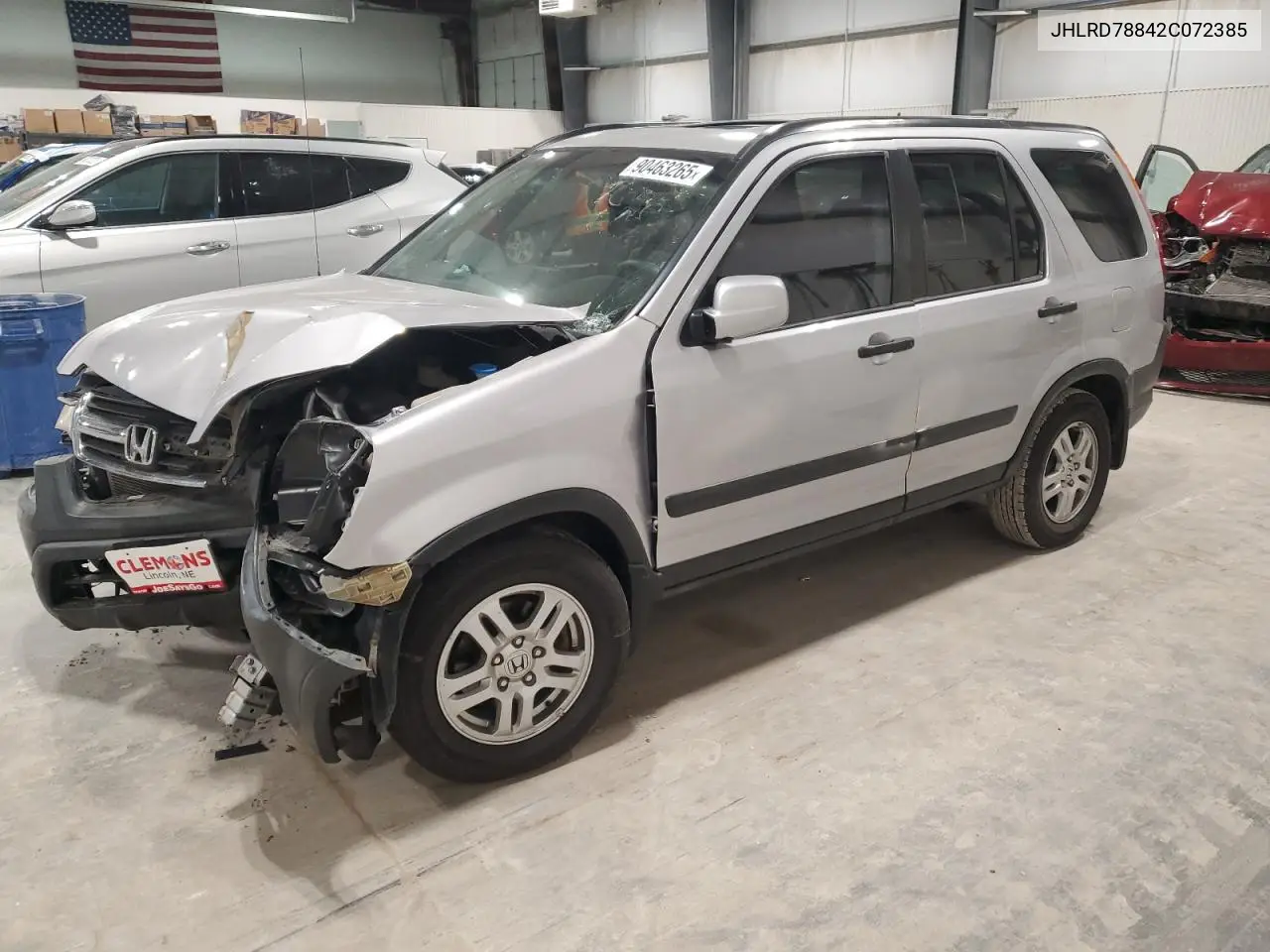 JHLRD78842C072385 2002 Honda Cr-V Ex