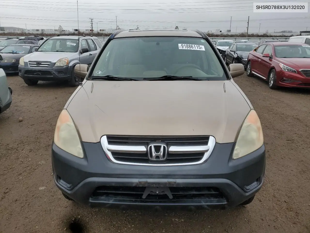 SHSRD788X3U132020 2003 Honda Cr-V Ex