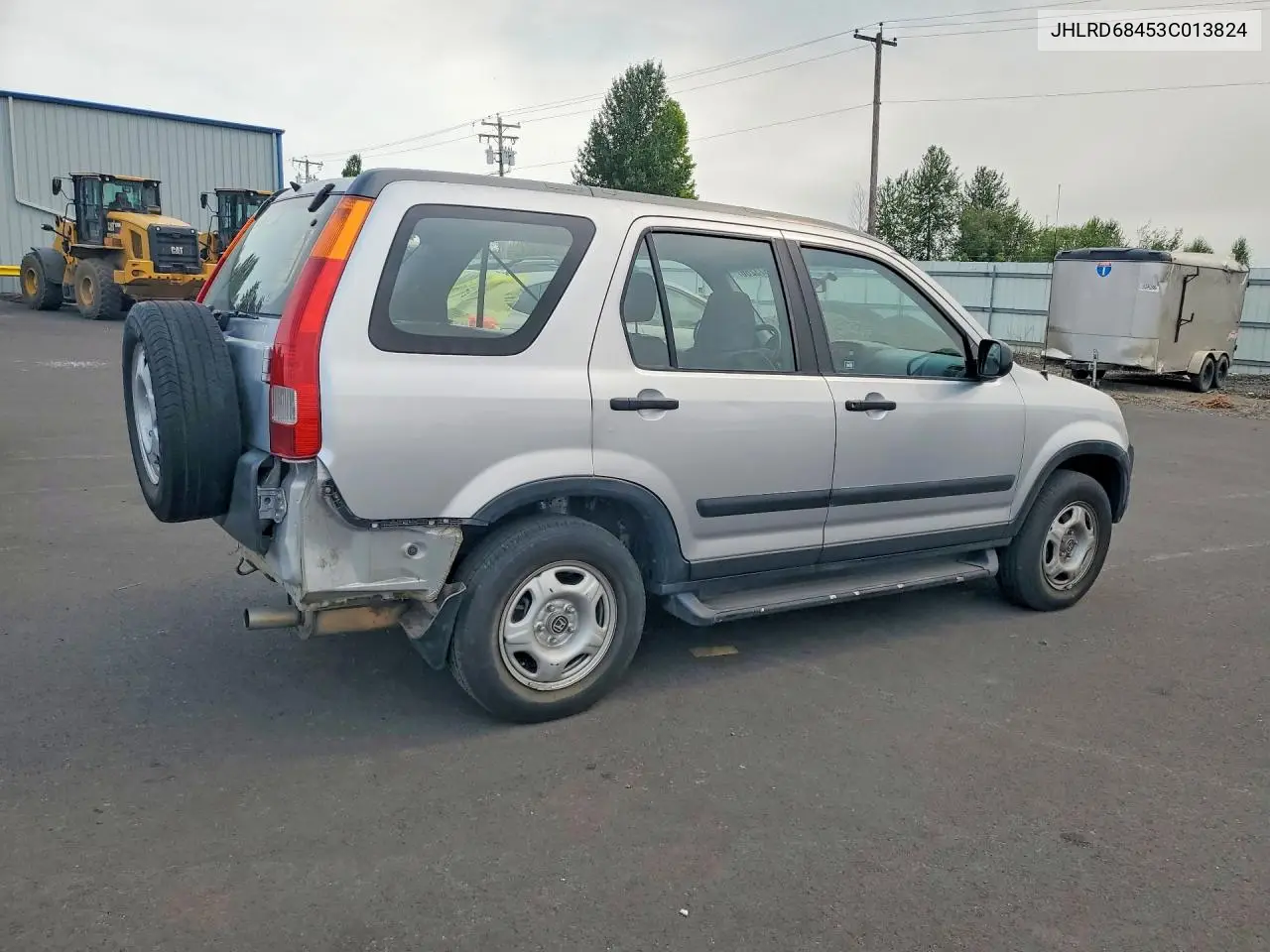 2003 Honda Cr-V Lx VIN: JHLRD68453C013824 Lot: 61873266