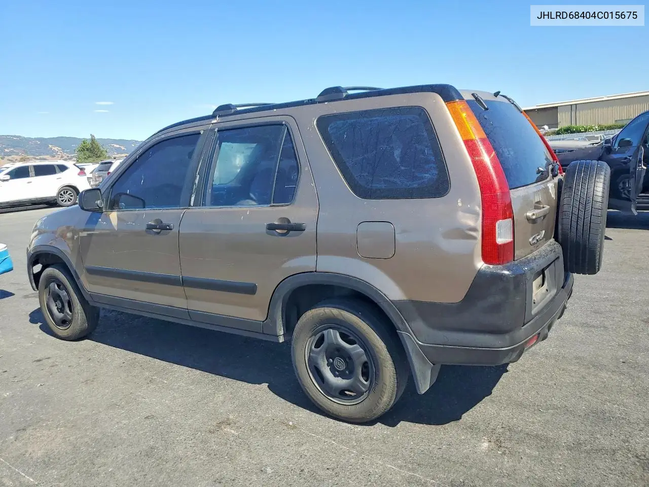 2004 Honda Cr-V Lx VIN: JHLRD68404C015675 Lot: 61070136