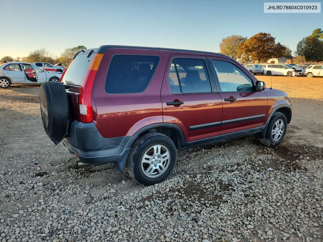 JHLRD78804C010923 2004 Honda Cr-V Ex