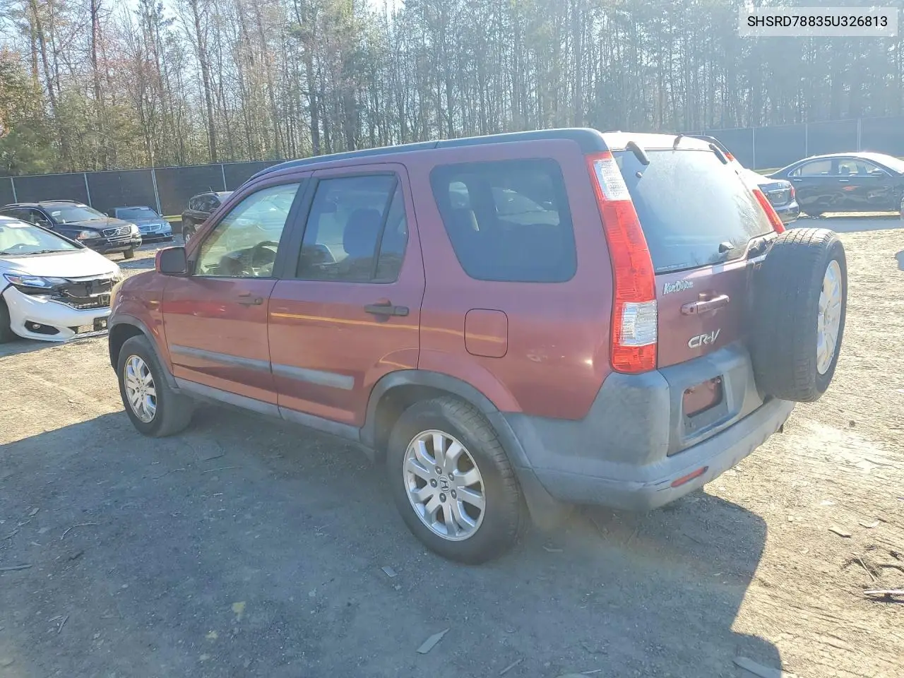 SHSRD78835U326813 2005 Honda Cr-V Ex