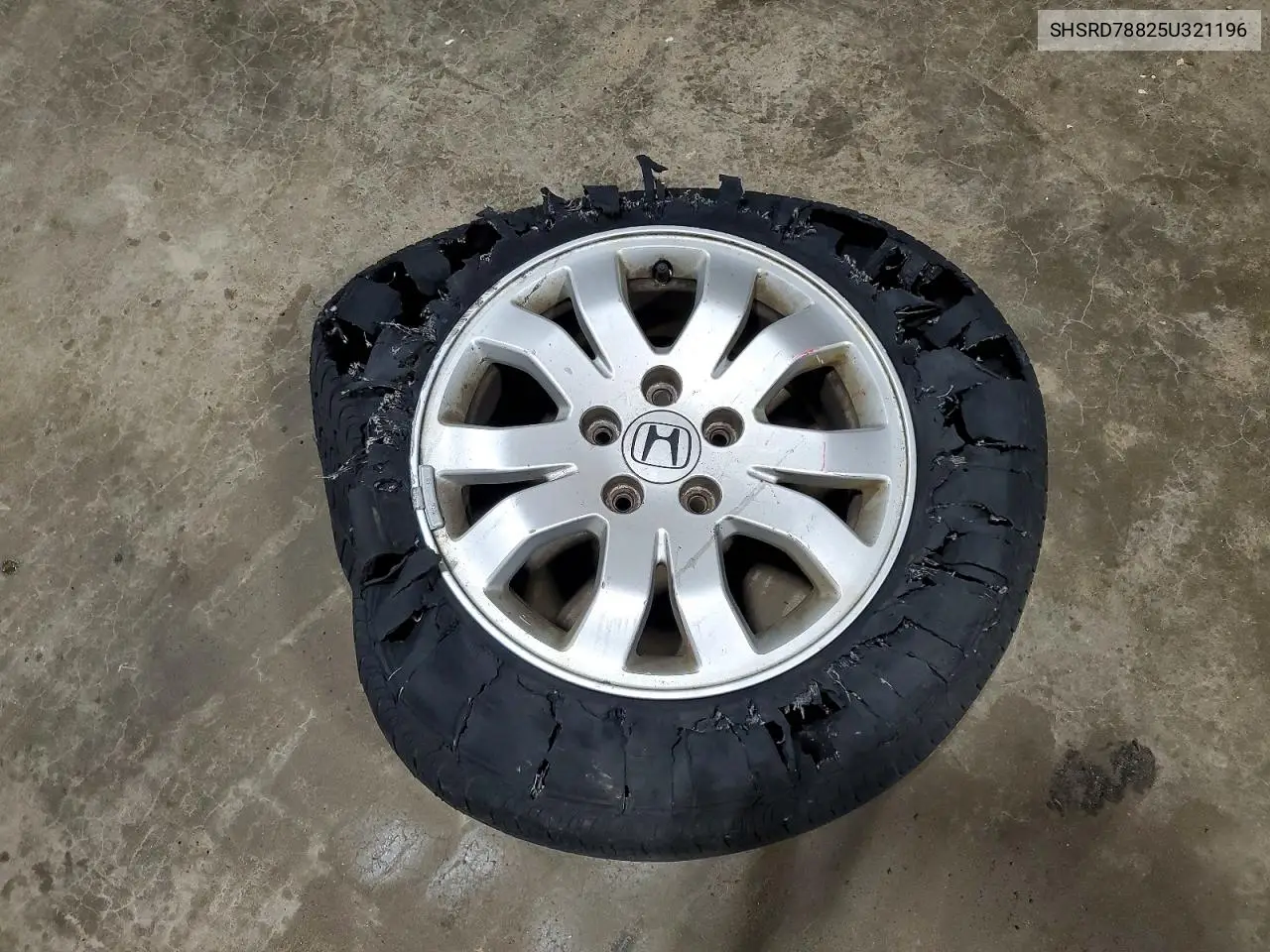 SHSRD78825U321196 2005 Honda Cr-V Ex