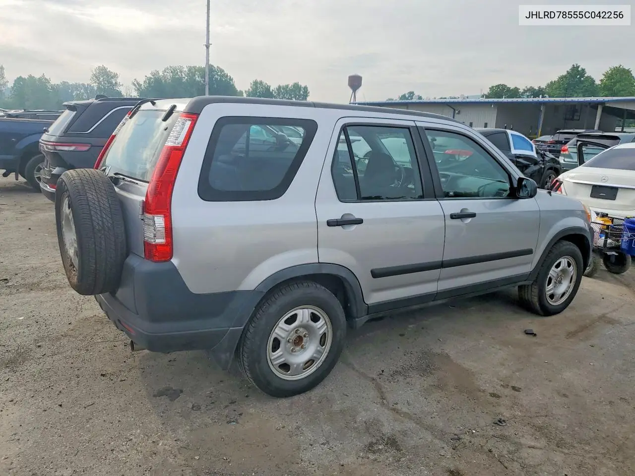 2005 Honda Cr-V Lx VIN: JHLRD78555C042256 Lot: 60062576