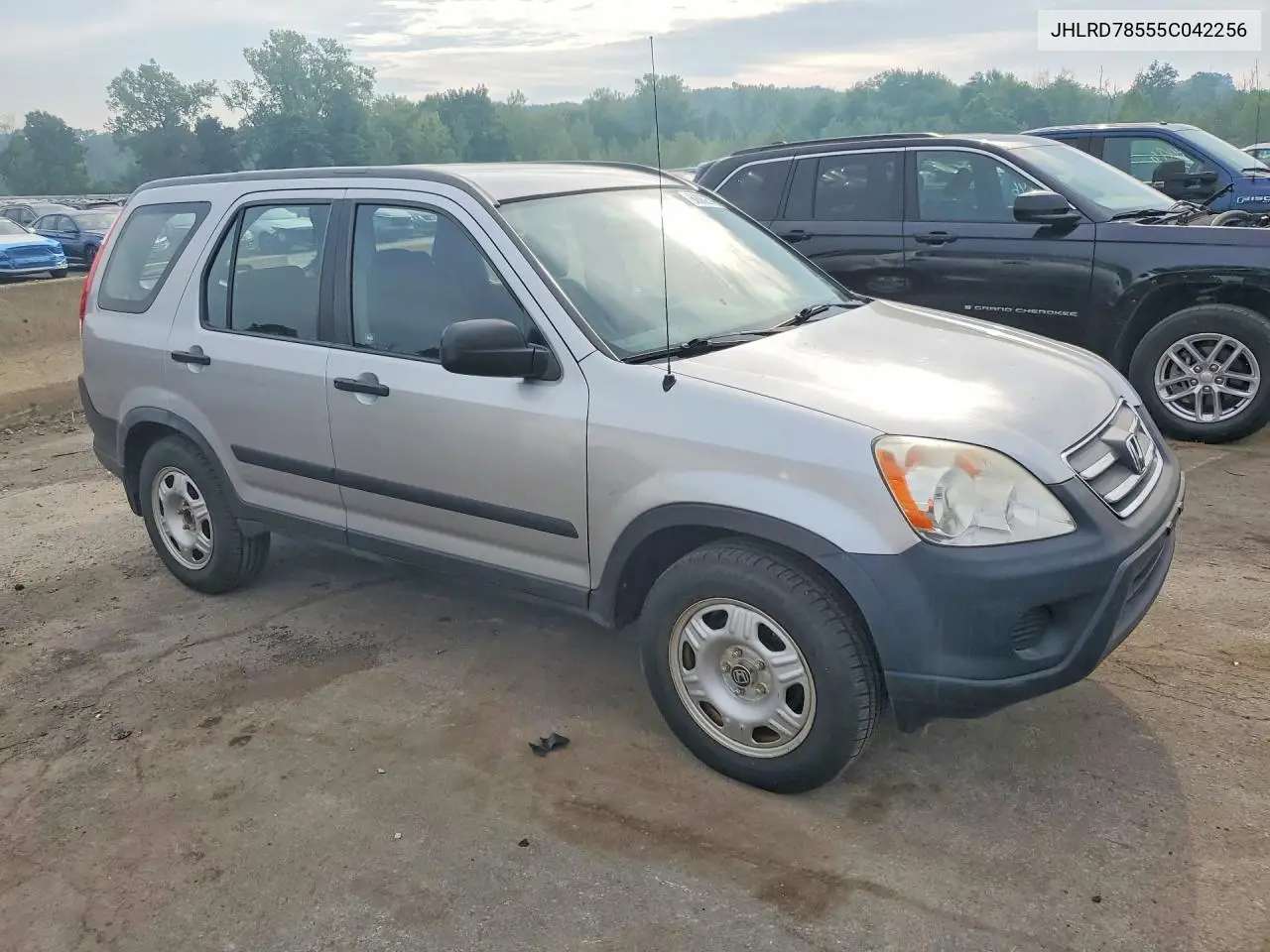 2005 Honda Cr-V Lx VIN: JHLRD78555C042256 Lot: 60062576