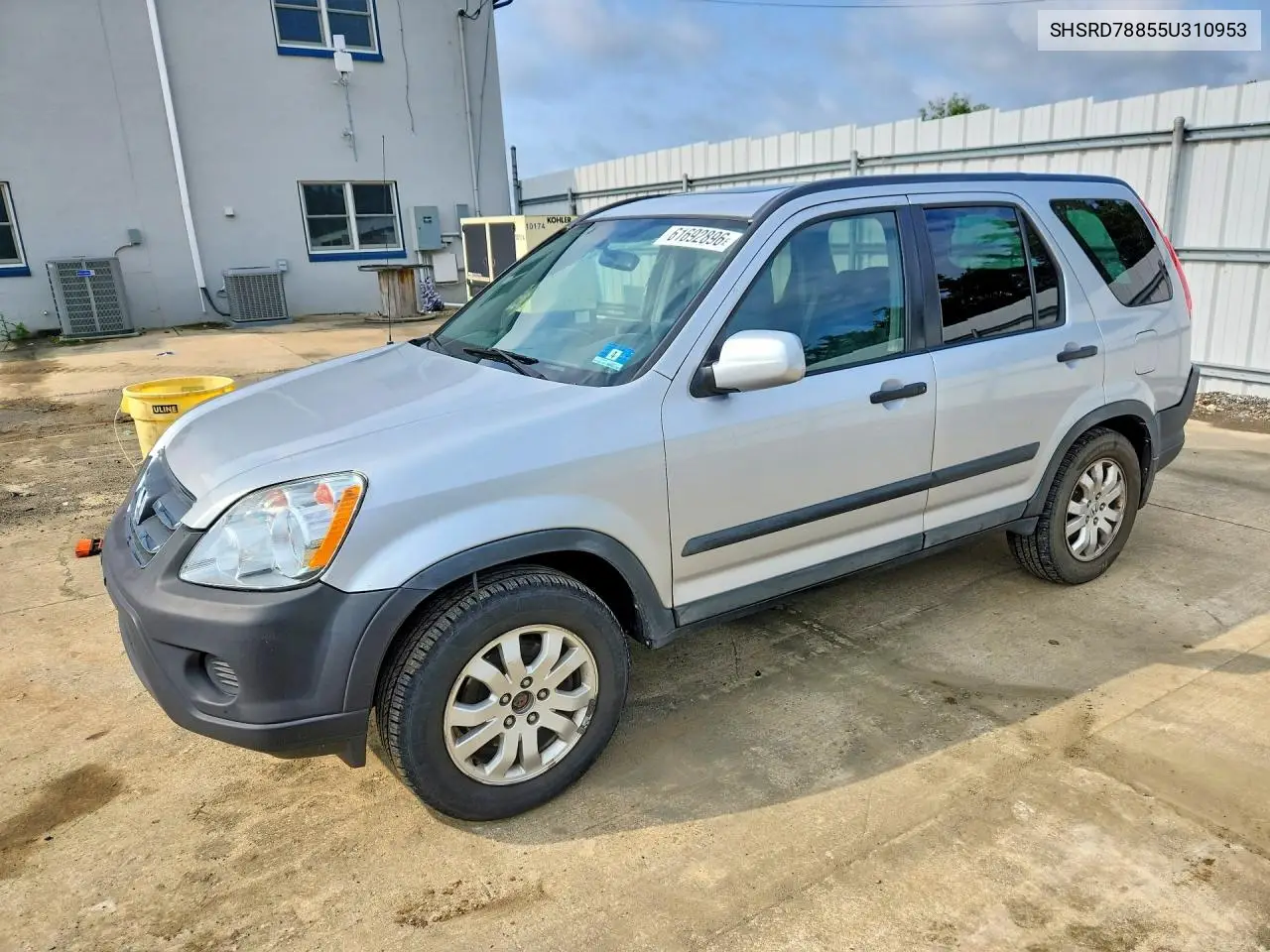 SHSRD78855U310953 2005 Honda Cr-V Ex