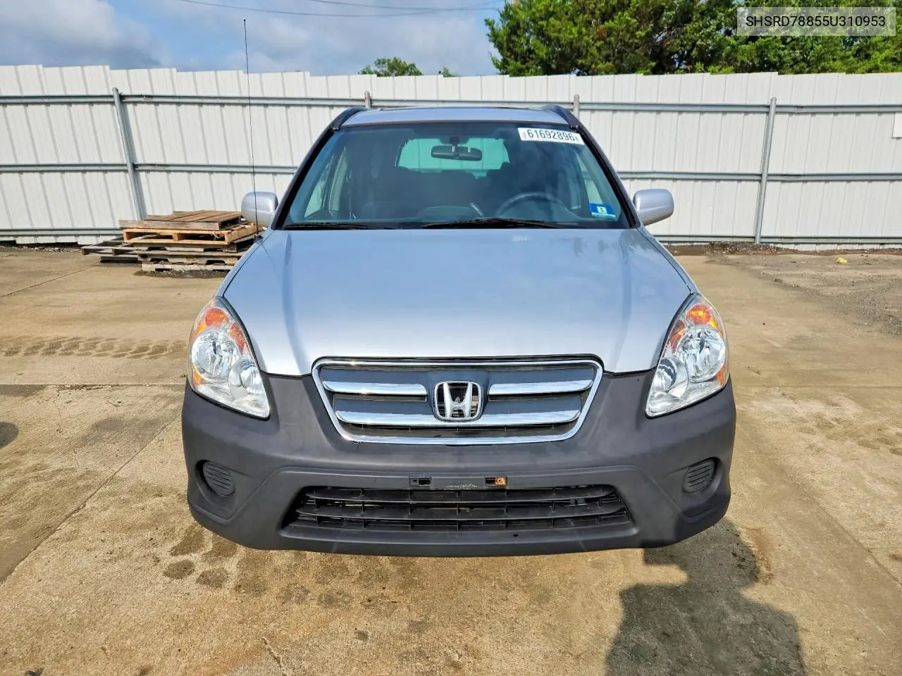 SHSRD78855U310953 2005 Honda Cr-V Ex